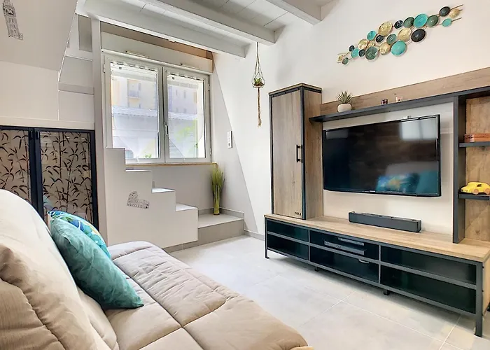 شقة Nestor&jeeves - Secret Duplex - Very Close Sea - Atypical نيس