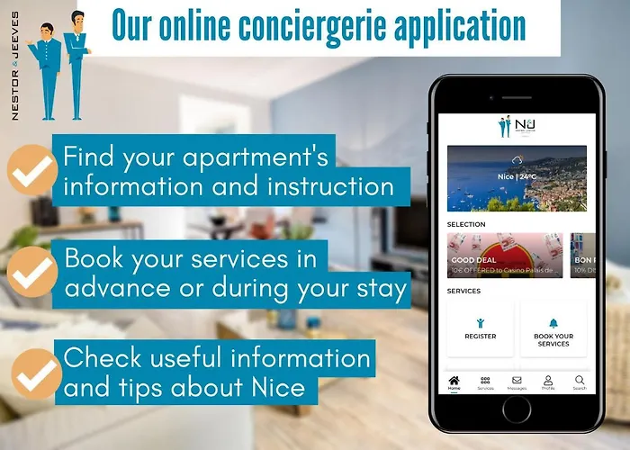 شقة Nestor&jeeves - Secret Duplex - Very Close Sea - Atypical