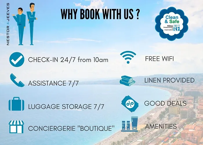 شقة Nestor&jeeves - Secret Duplex - Very Close Sea - Atypical *